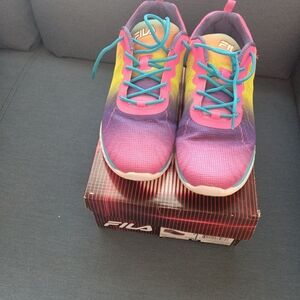 Fila Multicolor Gradient Mesh Training Shoes